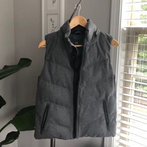 Heather Gray Puffer Vest